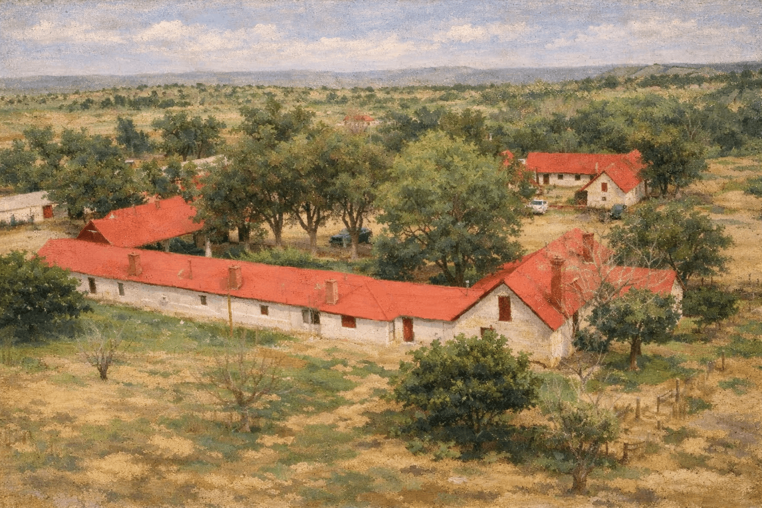 Casa Blanca from the Air